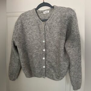 American Vintage Gray Vitow Cardigan